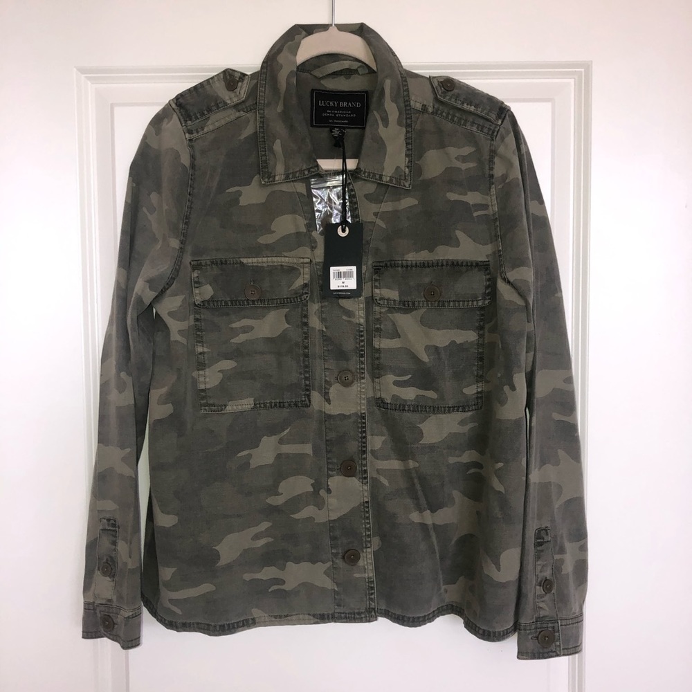 Lucky brand camo jacket
